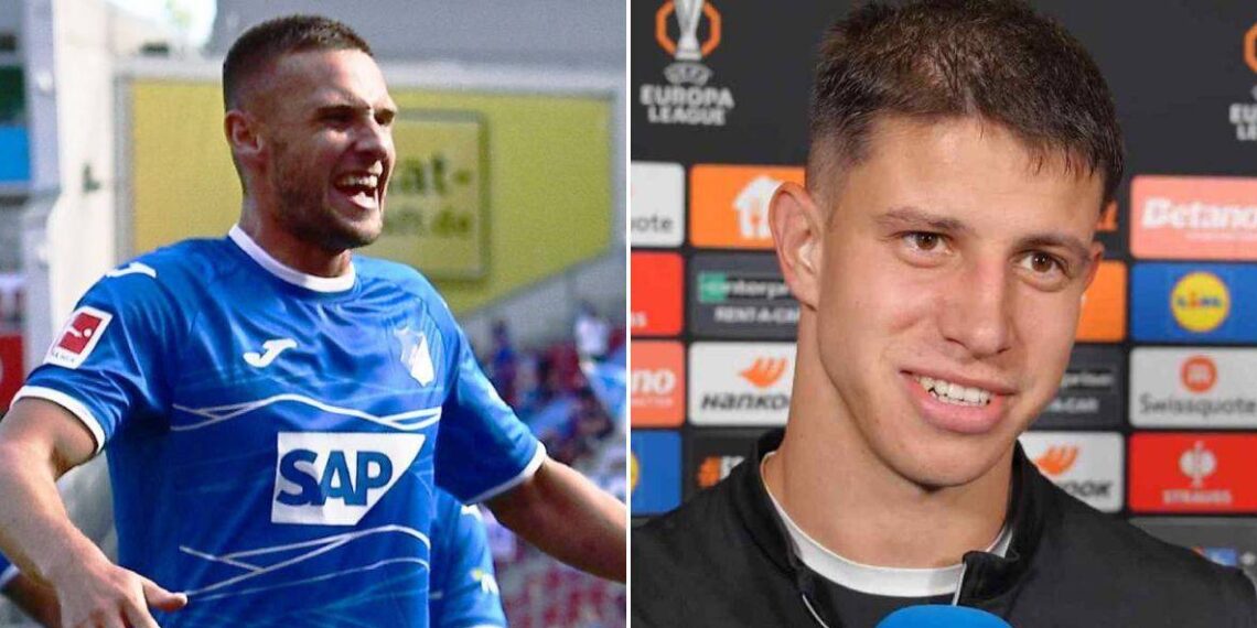 Pavel Kadeřábek a Adam Hložek