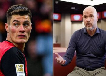 Patrik Schick a Erik ten Hag