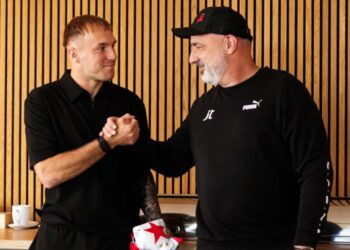 Dominik Javorček a Jindřich Trpišovský