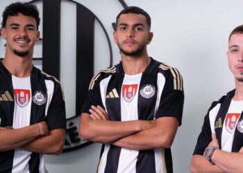 Anthony Khelifa, Maxence Renoud a Mohamed Asaidi.