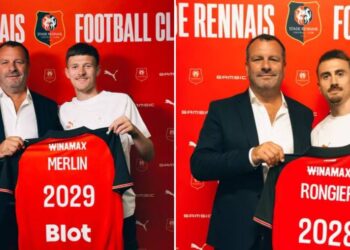 Quentin Merlin a Valentin Rongier