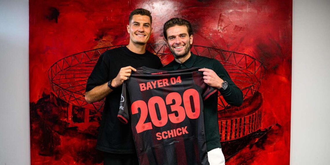 Patrik Schick a agent Patrik Berger mladší
