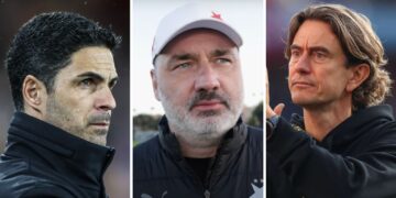 Mikel Arteta, Jindřich Trpišovský, Thomas Frank