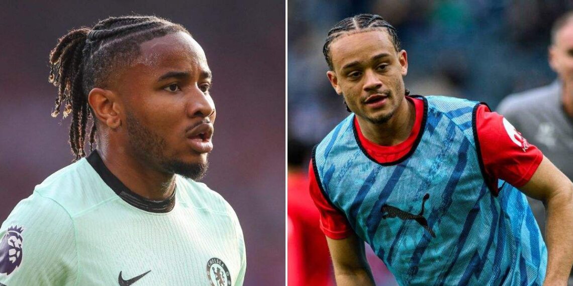 Christopher Nkunku a Xavi Simons