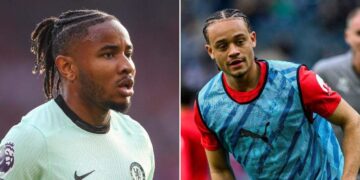 Christopher Nkunku a Xavi Simons