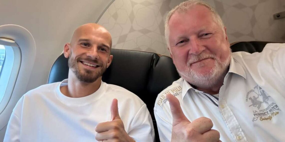 Václav Černý a jeho agent David Nehoda