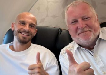 Václav Černý a jeho agent David Nehoda