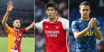 Ziyech, Reguilon, Tomiyasu