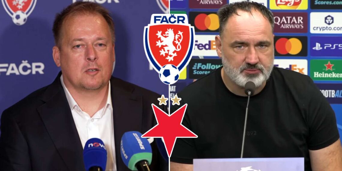 David Trunda a Jindřich Trpišovský