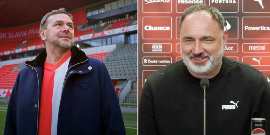 Pavel Tykač a Jindřich Trpišovský
