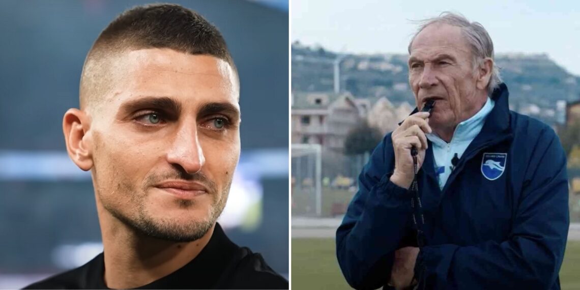 Verratti, Zeman