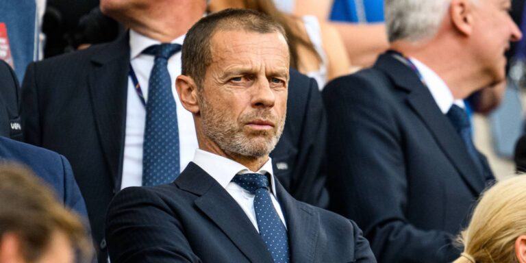 Předseda UEFA Aleksander Čeferin
