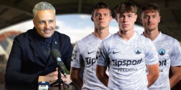 Tomáš Janotka a trio libereckých fotbalistů