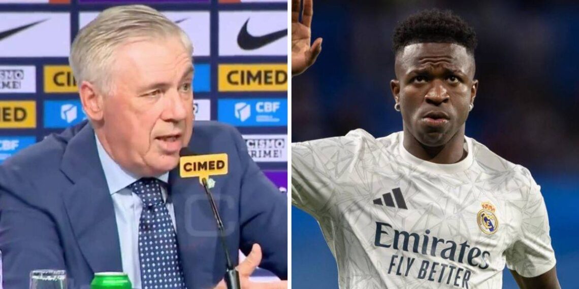 Carlo Ancelotti, Vinicius Júnior