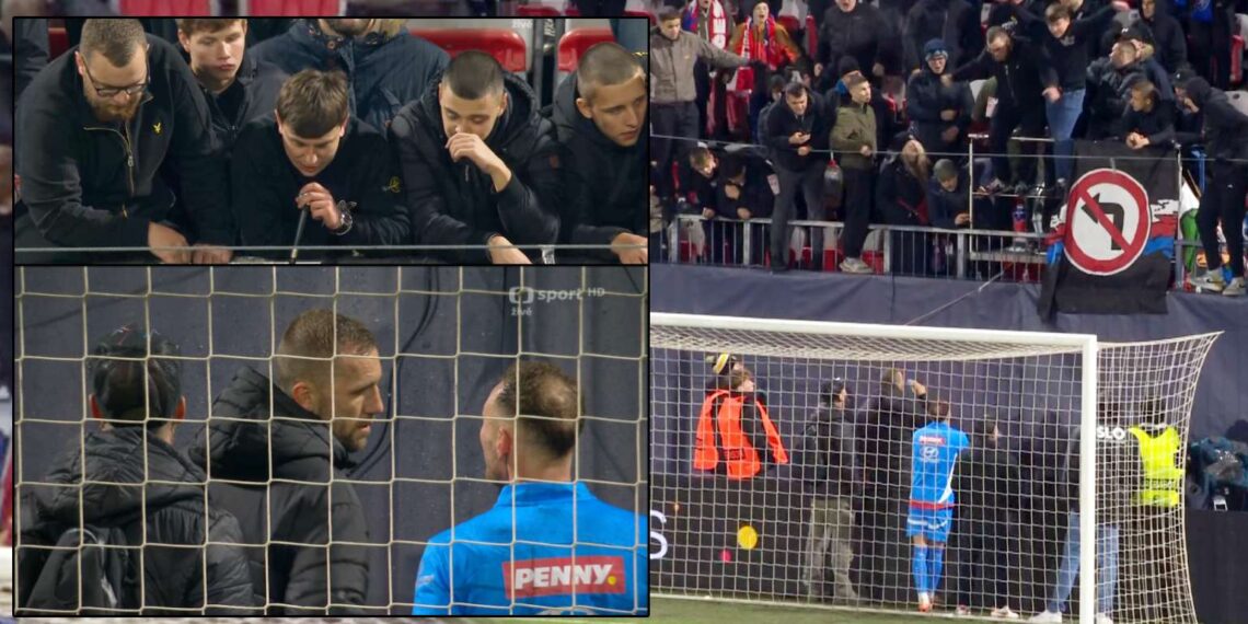 Coufal a Souček v ostré diskuzi s českými fanoušky
