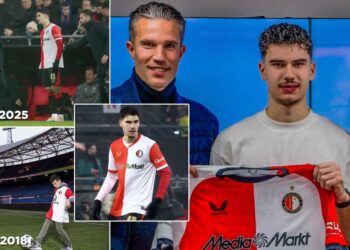 Robin a Shaqueel van Persie