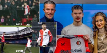 Robin a Shaqueel van Persie