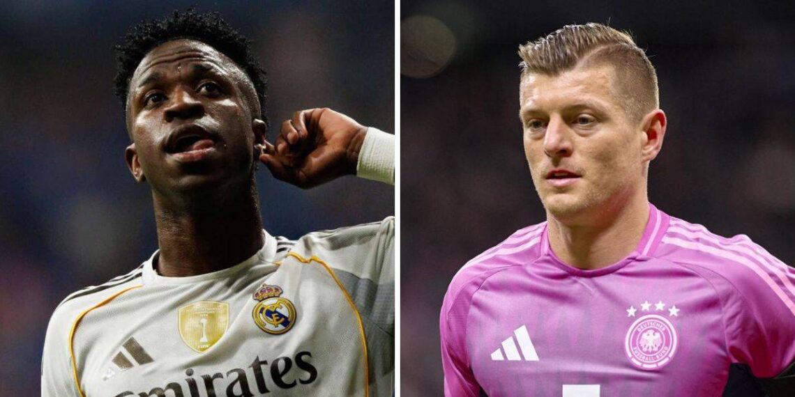 Vinicius Júnior a Toni Kroos