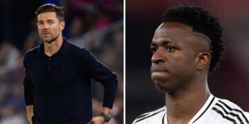 Xabi Alonso a Vinicius Jr.