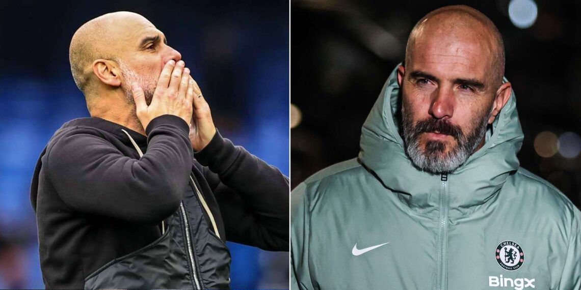 Pep Guardiola a Enzo Maresca