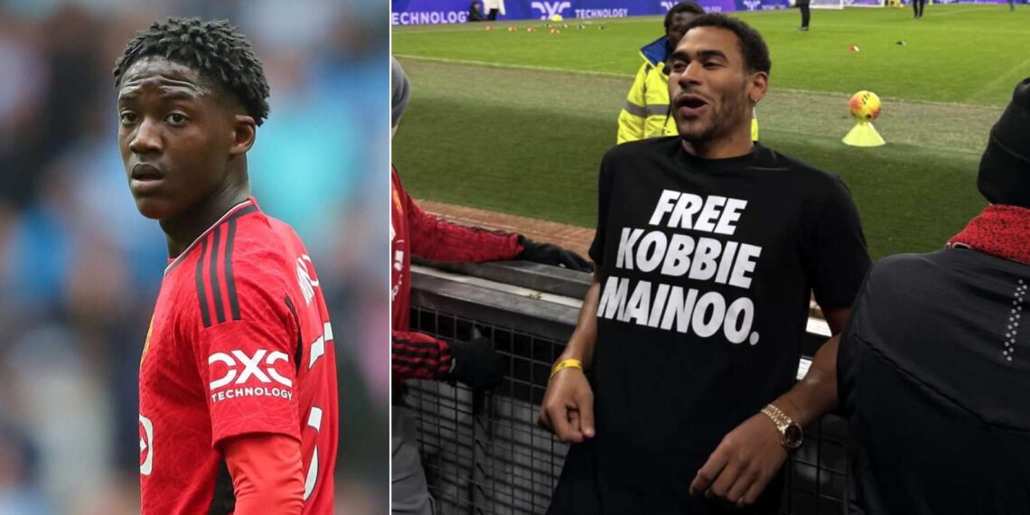 Kobbie Mainoo a jeho bratr