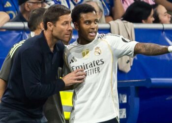 Xabi Alonso a Rodrygo