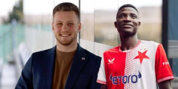Petr Kuba a Hamidou Kante