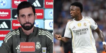 Álvaro Arbeloa, Vinicius Jr.