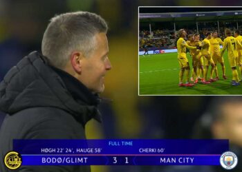 Bodö/Glimt - Manchester City 3:1