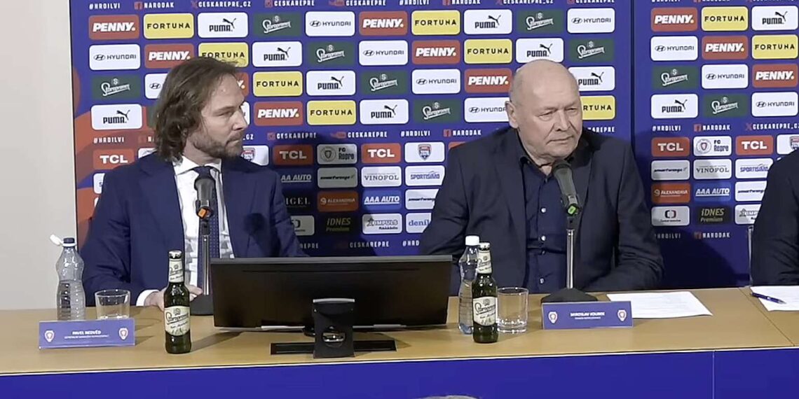 Pavel Nedvěd a Miroslav Koubek