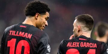 Malik Tillman, Aleix Garcia _ Leverkusen