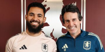 Douglas Luiz a Unai Emery