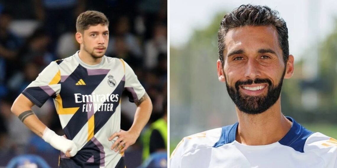 Federico Valverde a Álvaro Arbeloa