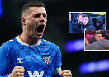 Granit Xhaka se hádal s fanoušky West Hamu