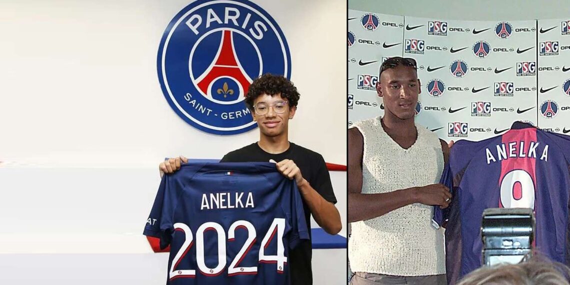 Kais Anelka a jeho otec Nicolas Anelka