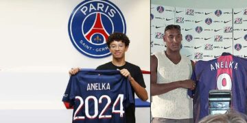 Kais Anelka a jeho otec Nicolas Anelka