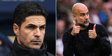 Arteta, Guardiola