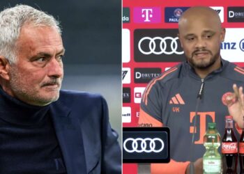 José Mourinho a Vincent Kompany