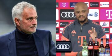 José Mourinho a Vincent Kompany