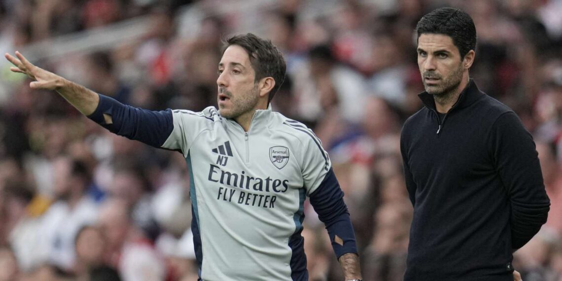 Nicolas Jover a Mikel Arteta