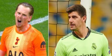 Antonín Kinský a Thibaut Courtois