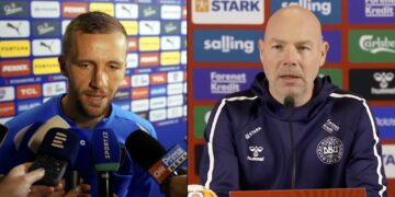 Tomáš Souček a Brian Riemer