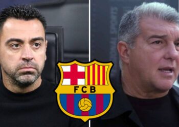 Xavi a Joan Laporta