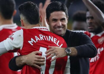 Mikel Arteta a Martinelli