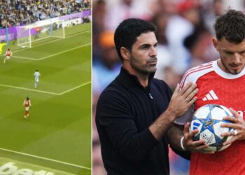 Mikel Arteta a Ben White