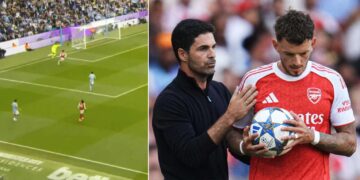 Mikel Arteta a Ben White