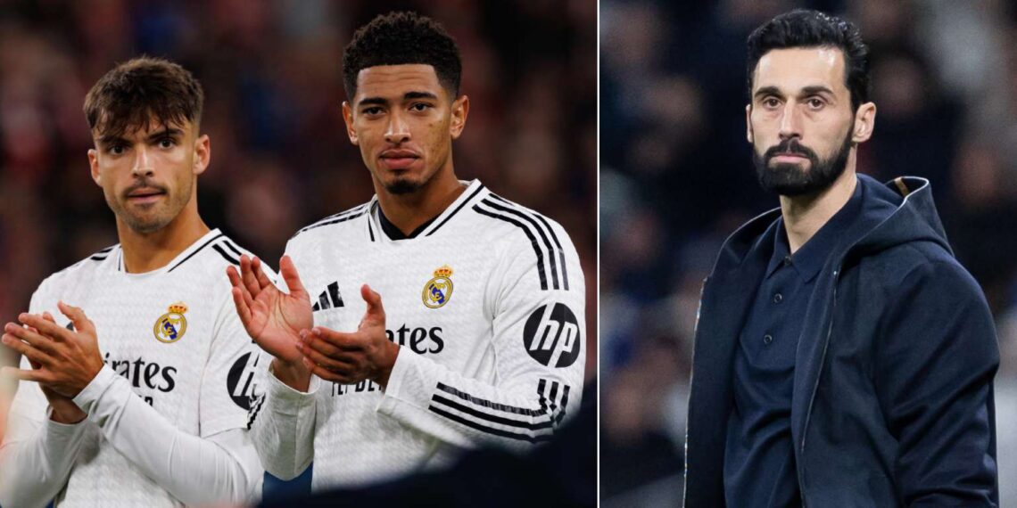 Raúl Asencio, Jude Bellingham a Álvaro Arbeloa