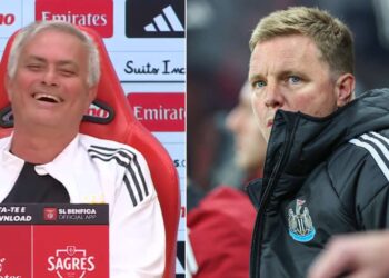 José Mourinho a Eddie Howe
