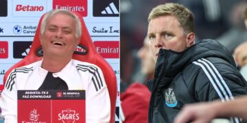 José Mourinho a Eddie Howe