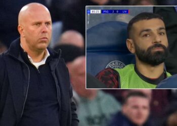 Arne Slot a Mohamed Salah